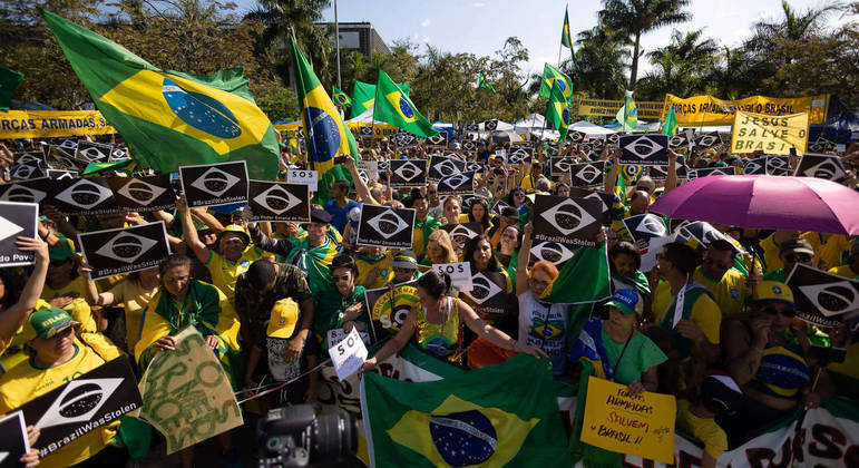 Principais Cidades Brasileiras T M Protestos Contra Elei O De Lula